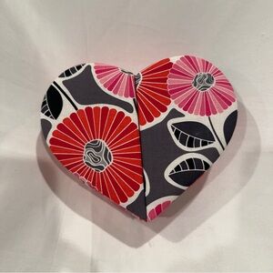 Vera Bradley Jewelry Trinket Box in Retired Cherry Blossoms Pattern